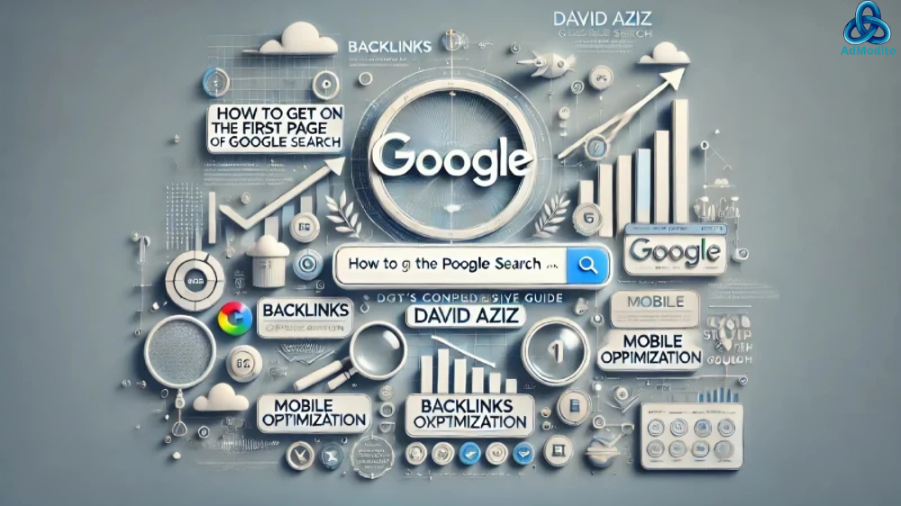 how to get on first page of google search david aziz