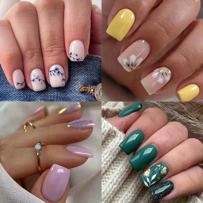 summer square nails
